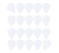 20 calcomanías antideslizantes de silicona fina/gruesa para el pulgar, calcomanías protectoras para flauta, dedos de flauta, fácil de usar, calcomanía antideslizante, accesorios para instrumentos de