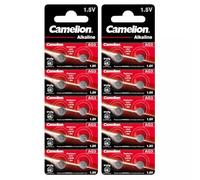 20 Camelion AG3 / LR41 / 192 / 392 , 2x Pack de 10 pilas, fecha de caducidad 2019