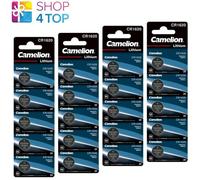 20 CAMELION CR1620 BATTERIES LITIO 3V CELDA MONEDA DL1620 ECR1620 5BL EXP 2033
