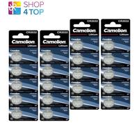 20 CAMELION CR2032 BATTERIES LITIO 3V MONEDA CELDA CR2032-BP5 5BL EXP 2033 NUEVO