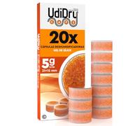 20 Cápsulas de Secado para Audífonos 5g 31mm UdiDry Caps con Indicador de Color Pastillas Deshumidificadoras para Audífonos Cápsulas Desecantes para Cuidado y Secado de Sistemas Auditivos