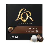 L'Or Espresso Café Forza Intensidad 9 - Nespresso Cápsulas de café de aluminio compatibles - 10 paquetes de 20 cápsulas (200 bebidas)