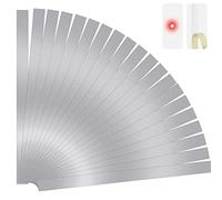 20 cintas de tacómetro tiras reflectantes para ópticas y láser adhesivo reflectante para tacómetros digitales sin contacto Accesorios ópticos y láser Tach RPM