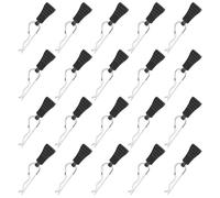20 clips de carrocería RC para piezas de repuesto Deerc con lengüetas de desgarro RC Cuerpo Pin RC Car Clips Rc Clips de carrocería Bent Springy para mando a distancia 1/10 1/12 1/16 mando a distancia