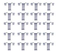 20 clips de drenaje para fotovoltaicos, placa superficial para el drenaje de solares. Fácil instalación para solares de 35 mm.