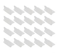 20 clips de injerto reutilizables para plantas vegetales, incluyendo tomate, pepino y frijoles, herramienta de soporte de ramas de vid material PP (3 mm)