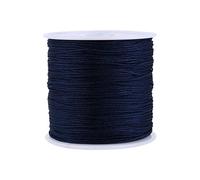 20 Colores 100M x 0.8mm Rattail Satén Nylon Trim Cord Nudo Chino para Collar Pulsera Abalorios Hilo de Nylon de Colores Cuerda Encerado para DIY Joyas Fabricación Collar Pulsera Abalorios