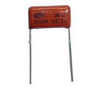 20 condensadores CBB 361 2000 V J 2 kV 360 pF 0,36 nF P15 CBB81, condensador de película polipropileno metalizado Capacitance Meters