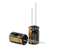 20 condensadores electrolíticos de aluminio for filtro de audio de altavoz, for amplificador de audio Hi-Fi (25 UF, 50 UF, 100 UF, 47 UF, 100 UF)(100V22UF)