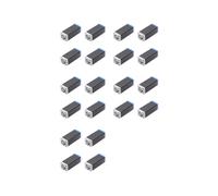 20 Conectores de Acoplamiento Powercon para Fuente de Alimentación, Cabezal de Extensión para Luz de Escenario DMX512.
