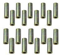 20 conectores de conexión de tuerca de varilla Yootones de 8 mm y 9 mm para reemplazo de guitarra eléctrica y bajo