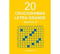 20 Crucigramas Letra Grande - N. 2: Volume 2