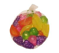 20 cubos de hielo con forma de fruta cuadrada de estrella para bebidas, multicolor, recongelables, no se decoloran, bandeja para hacer bolas de hielo artificial, bandeja para hacer cubitos de hielo