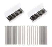 20 cuchillas cepilladoras eléctricas reversibles de 82 mm, cuchillas cepilladoras de acero inoxidable duraderas con dos bordes de corte, HSS de precisión para Makita, Bosch, Hitachi, carpintería