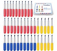 20 cuchillas de repuesto para máquinas de corte de vinilo Cricut Explore Air 2-30,45,60 grados para Cricut