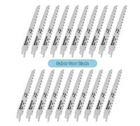 20 cuchillas de sierra de corte R644D en HCS para Bosch Dewalt, Makita, para madera, plástico, 150 x 19 x 0,9 mm