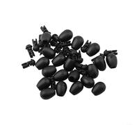 20 cuentas de pesca a prueba de golpes, conectores de repuesto para cambios de gancho fáciles, perfectas para viajes de pesca de ocio y todos los lugares (pequeño)