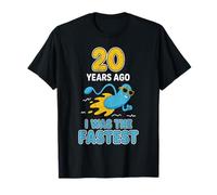 20 Cumpleaños 20 Hace años FUI La Broma Más Rápida Camiseta