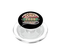 20 cumpleaños diciembre 2006 Vendimia 20 Años Legendary PopSockets PopGrip para MagSafe