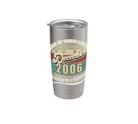 20 cumpleaños diciembre 2006 Vendimia 20 Años Legendary Vaso térmico de acero inoxidable de doble pared
