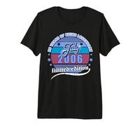 20 Cumpleaños Julio 2006 Vendimia 20 años Legendary Camiseta Premium