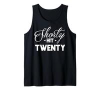 20 Cumpleaños Shorty Hit Veinte Divertido 20 Años Regalo Camiseta sin Mangas