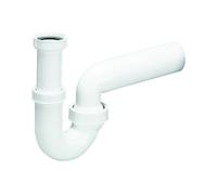 20 Dallmer Sifón De Tubo 100/0 1 1/4 DN40 Para Lavabo Fregadero Blanco