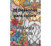 20 desenhos para colorir Mitologia Nórdica