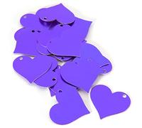 20 dijes colgantes de aluminio anodizado en diagonal de 1 pulgada para estampado o grabado, Metal, Sin gemas.