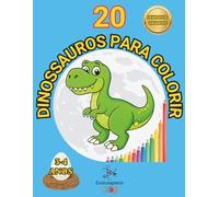 20 Dinossauros para Colorir