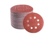 20 discos de lija redondos 5 pulgadas y 125 mm con 8 agujeros, hojas for pulir, grano 40-2000 (40)(2000)