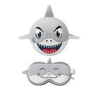 ¡20% DTO! Almohada de Viaje con Antifaz Zoo Nap Tiburón