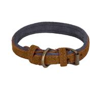 ¡20% DTO! Collar Cuero Azul y Marrón