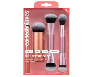 ¡20% DTO! Full Beat Brush Set de 4 Brochas de Maquillaje