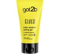 got2 Spiking Gel Glued ( 1 x 150 ml), gomina resistente al agua y al sudor, gel moldeador pelo para estilos atrevidos, gomina hombre ultrafuerte, aguanta entre lavados