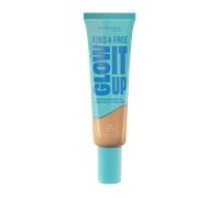 Rimmel London | Kind & Free Glow it up | Base de Maquillaje Líquida | Tono Vanilla 160 | 30ml
