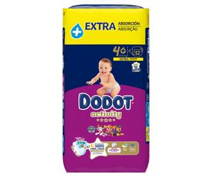 ¡20% DTO! Pañales Activity Extra Absorción Talla 4+