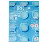 Iroha Nature Parches SOS Granos para Acné Cara y Cuerpo 18uds