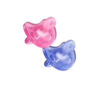 CHICCO Chupete Physio Soft Rosa-Lila 6-16 Meses // Precio, Comprar n/a 2 Unidades