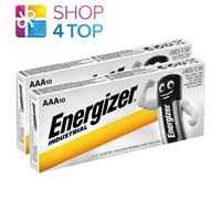 20 ENERGIZER AAA ALKALINE LR03 BATTERIES 1.5V INDUSTRIAL MICRO MN2400 AM4 E92
