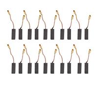 20 Escobillas de Carbón de 5x8x15 Mm, Funcionan con Buena Confiabilidad a Alta Velocidad, Adecuadas Para Taladro Manual Eléctrico, Amoladora Angular, Sopladora, Mezcladora y