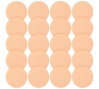 20 esponjas de maquillaje redondas nude para maquillaje, esponjas de maquillaje, esponjas de maquillaje para mezclar maquillaje, base de maquillaje, base de maquillaje, licuadora en polvo para base