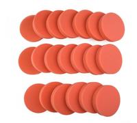 20 esponjas planas para pulir almohadillas de 125 mm para sistemas pulidores de automóviles utilizados en acondicionamiento y alisado previo a la cera