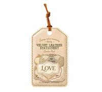 20 etiquetas de papel duro de aspecto histórico, etiqueta engomada inglesa envejecida, ideal para manualidades y escritura, accesorios de envoltura de regalos