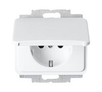 20 EUK-24G Mecanismo base SCHUKO® con tapa abatibl 4011395690703