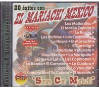 20 Exitos: El Mariachi Mexico - Sones Con Mariachi 2 Cd's