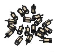 20 filtros de combustible para depósito de gasolina de 2 mm, 2,5 mm, 3 mm, cortasetos, motosierra para cortacésped y dispositivos de jardín pequeño con motor de dos tiempos