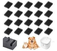 20 filtros de espuma de repuesto para fuente de mascotas, filtros de esponja para fuente de agua para gatos compatibles con PETKIT Eversweet 3 Pro PETKIT Eversweet Solo