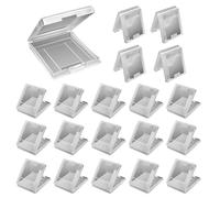 20 fundas de cartucho para Gameboy Color Transparente Cubierta antipolvo Caja de almacenamiento para Nintendo Gameboy Color GBC GB GBP Caso (2.4 x 2.8 x 0.5 pulgadas)