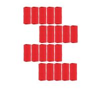 20 fundas protectoras de dedos de nailon para baloncesto, voleibol, tenis, bádminton, barcos y mucho más, Rojo